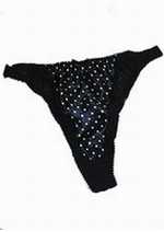 polk dots string