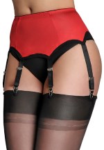 Nylon Dreams rood jarretelgordeltje