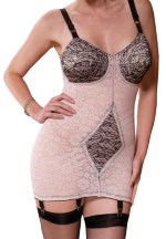 Rago Shapewear roze corselet met fijn kant