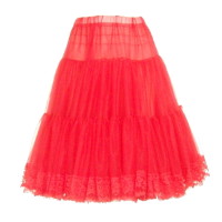 Malco chiffon petticoat met kant