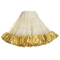 Malco petticoat met gouden rand